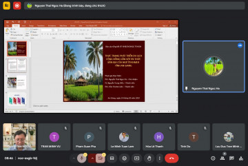 Nghiệm thu đề tài nghiên cứu khoa học cấp ĐHQG-HCM, loại C về du lịch cộng đồng
